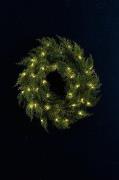 KRANS THUJA MED 39 LED TIDSUR DIAMETER 50 CM