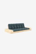 Karup DesignBase Sovesofa m. 2 sidebokser Tre-seterBlåSovesofaerFra Ho...