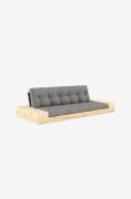 Karup DesignBase Sovesofa m. 2 sidebokser Tre-seterGråSovesofaerFra Ho...