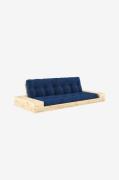 Karup DesignBase Sovesofa m. 2 sidebokser Tre-seterBlåSovesofaerFra Ho...