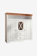 Loft24Highboard LisaHvitSkapFra Homeroom