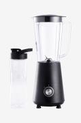 NORDFORMMIKSER 1L 300-350W MED SMOOTHIE-FLASKESvartMiksere & blendereF...