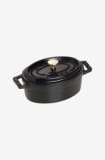 StaubGryte La Cocotte oval 11 cm, 0,25 lSvartGryter & kasserollerFra H...