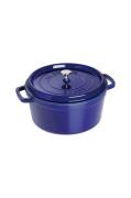 StaubGryte La Cocotte rund 30 cm, 8,35 lBlåGryter & kasserollerFra Hom...