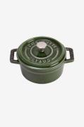 StaubGryte La Cocotte rund 10 cm, 0,25 LGrønnGryter & kasserollerFra H...