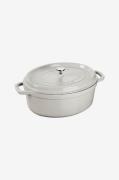 StaubGryte La Cocotte oval 23 cm, 2,35 lGråGryter & kasserollerFra Hom...