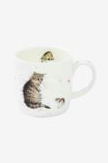 Royal WorcesterKrus Wrendale Designs Cat And Mouse 31 clFlerfargetKopp...