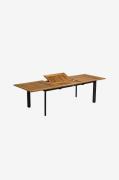 HillerstorpNYDALA bord 96x200/280 cmSvartSpisebordFra Homeroom