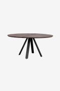 Rowico HomeSpisebord Carradale, diameter 150 cmBrunSpisebordFra Homero...
