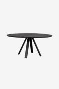 Rowico HomeSpisebord Carradale, diameter 150 cmSvartSpisebordFra Homer...