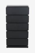 Spinder DesignKommode Joey 5SvartKommoderFra Homeroom