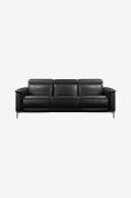 Loft24Sofa 3-seters sofa med 2 manuelle hvilestoler LundGrønn3-seters ...
