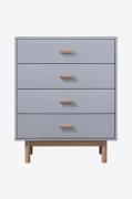 Loft24Kommode 4 skuffer MelanieGråKommoderFra Homeroom