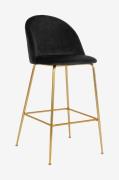House NordicBarstol Lausanne 2-pkSvartBarstoler & -krakkerFra Homeroom