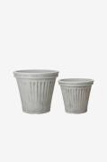 Wikholm FormGryte Demeri S/2GråKrukker & vaserFra Homeroom