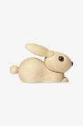 Spring CopenhagenDekorasjon i tre Bell Baby Rabbit 3,5 cmNaturPyntetin...
