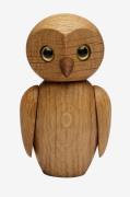 Spring CopenhagenTre Dekorasjon Clever Owl 10 cmNaturPyntetingFra Home...