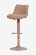 WOOODMarten høydejusterbar barstolBeigeBarstoler & -krakkerFra Homeroo...
