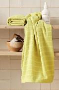 &HomeSett med frottéhåndklær Day 2 delerGulHåndklærFra Homeroom