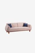 Hanah Home3-seters sofa DropHvit3-seters sofaerFra Homeroom