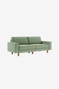 Hanah Home3-seters sofa SparrowGrønn3-seters sofaerFra Homeroom