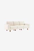 Hanah Home3-seters sofa SparHvit3-seters sofaerFra Homeroom