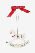 SpodeOrnament Christmas Tree Babys First HorseFlerfargetJulepyntFra Ho...