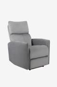 Loft24Pineto hvilestol med elektrisk funksjon i fløyelGråLenestolerFra...