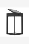 EGLOVegglampe Utendørsbelysning Suzzara Solar Powered With SensorSvart...