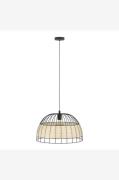 EGLOPendellampe Anwick Black /Rattan 500 mmSvartTakpendlerFra Homeroom