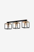 EGLOTaklampe Libertad Black /WoodSvartTaklamperFra Homeroom