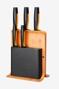 FiskarsKnivblokk i bambus med 5 kniverKjøkkenkniver & tilbehørFra Home...
