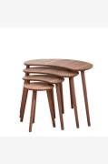 Hanah HomeSettbord (4 deler) MoonBrunSmåbordFra Homeroom