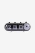 KarlssonAlarmklokke Retro Tube Calendar FlipSvartVeggklokker & bordklo...