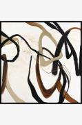 MalerifabrikkenDesign Painting / Once Again / 100x100 Cm / Svart ramme...