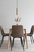 House NordicSpisestol Middelfart, 2-pkBrunStolerFra Homeroom