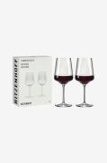 RitzenhoffRødvinsglass Sonnenschliff 2-pakningTransparentVinglassFra H...