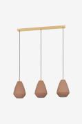 EGLOTakpendel Caprarola With 3 LampsGulTakpendlerFra Homeroom