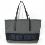 Pre-owned Grått stoff Jimmy Choo skulderveske