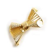 Bow brooch