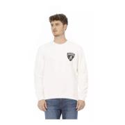 Crewneck Sweatshirt med Logo Print