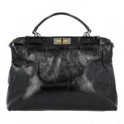 Pre-owned Svart skinn Fendi veske