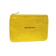 Pre-owned Balenciaga-veske i gullskinn