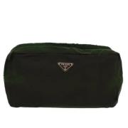 Pre-owned Svart stoff Prada Clutch