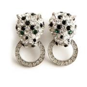 Jay Lane Panther Ring Clip øreringer