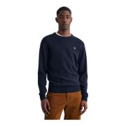 Marine Gant Superfine Lambwool Crew Genser