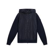 Ben Hybrid Knitted Jacket - JL Navy