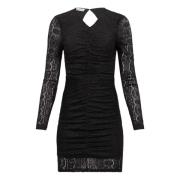 Ava Short Dress - Black