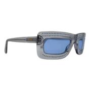 Pre-owned Grey Acetate Moschino solbriller