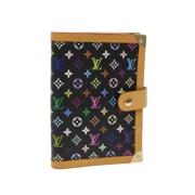 Pre-owned Svart lerret Louis Vuitton Agenda